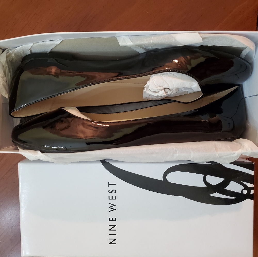 Nine West Black Sy Ballet shoes